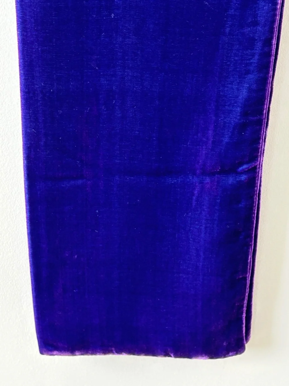 Purple Velvet Scarf